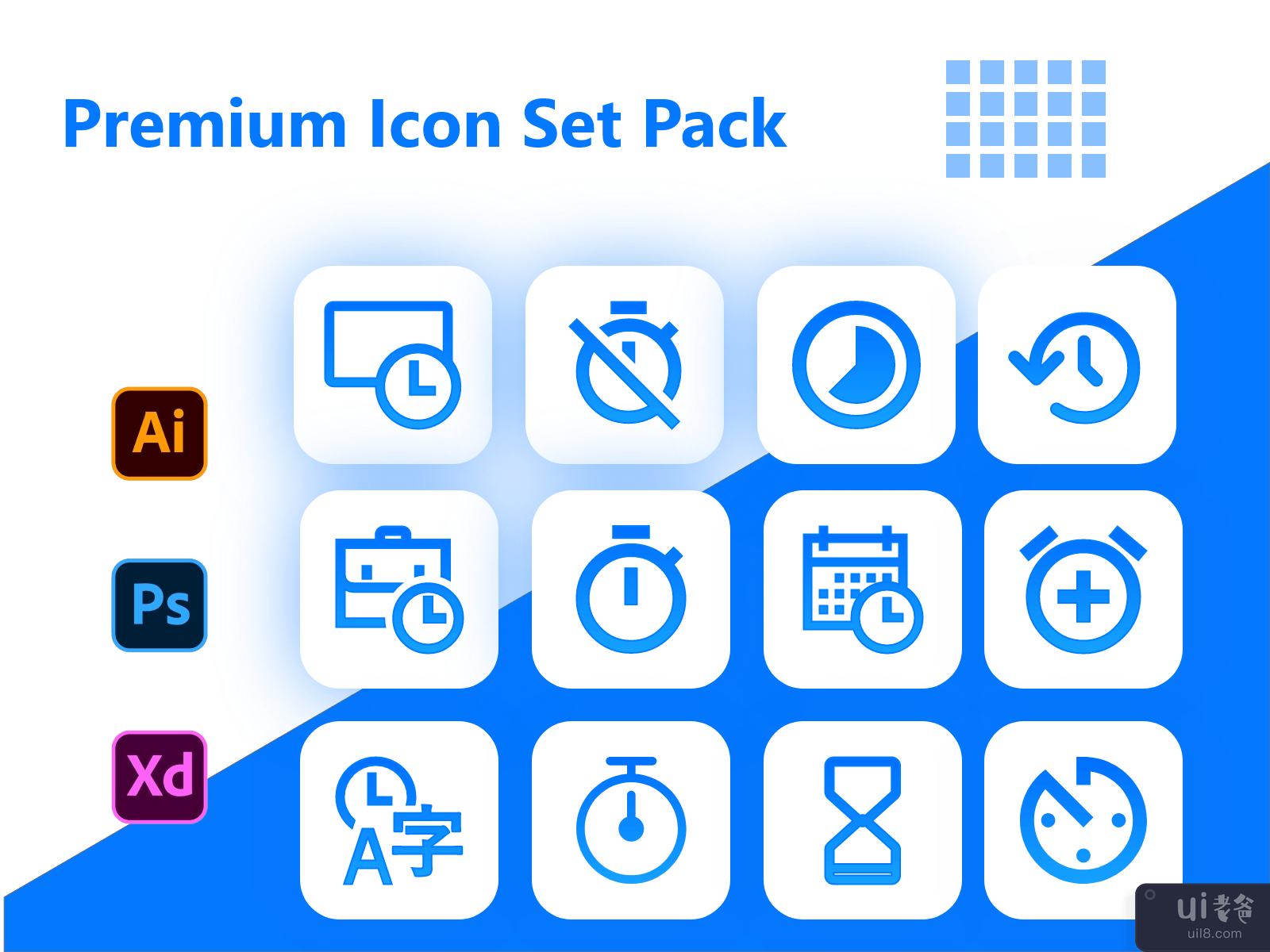 高级图标集包 v12(Premium Icon Set Pack v12)插图
