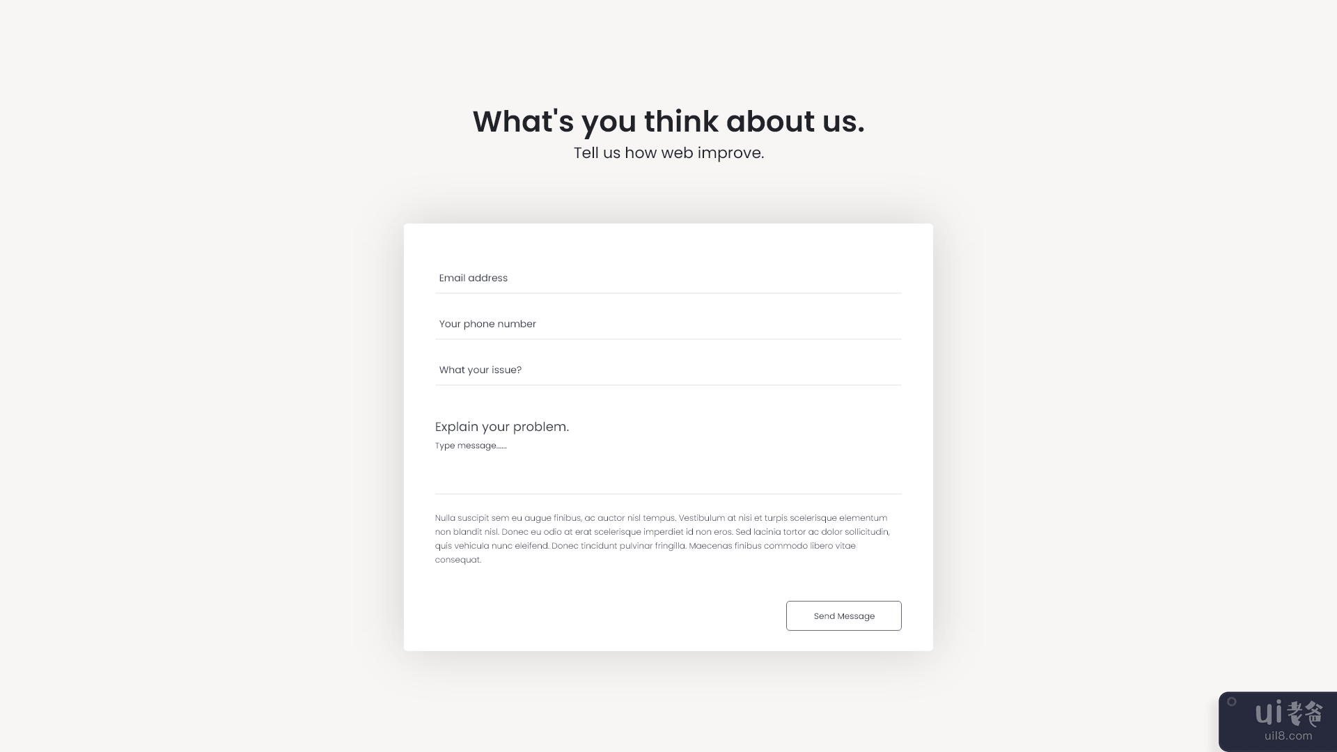 公司反馈网络概念(company feedback web concept)插图