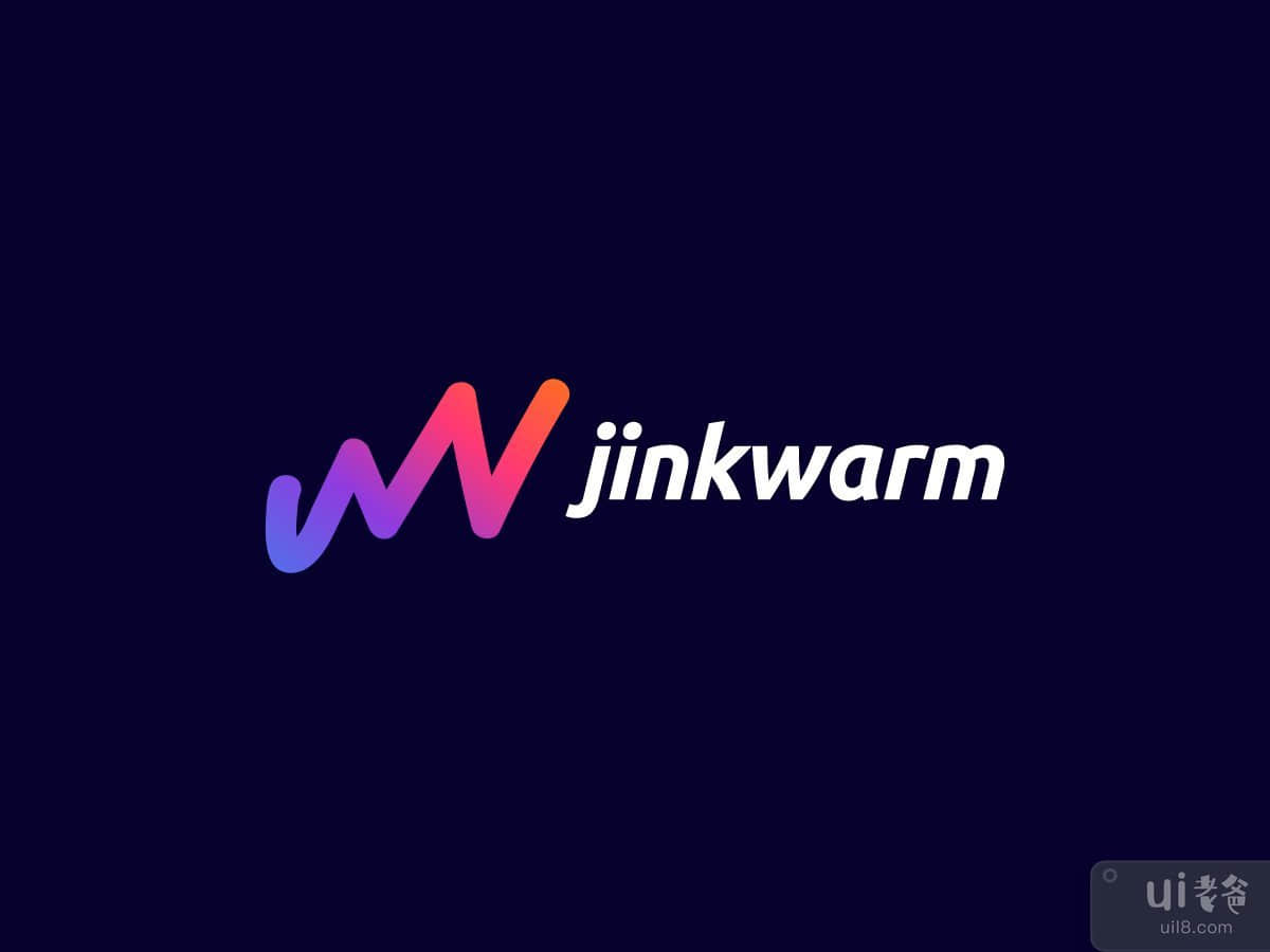 J+W LOGO MARK | JINKWARM 标志品牌(J + W LOGO MARK | JINKWARM LOGO BRANDING)插图