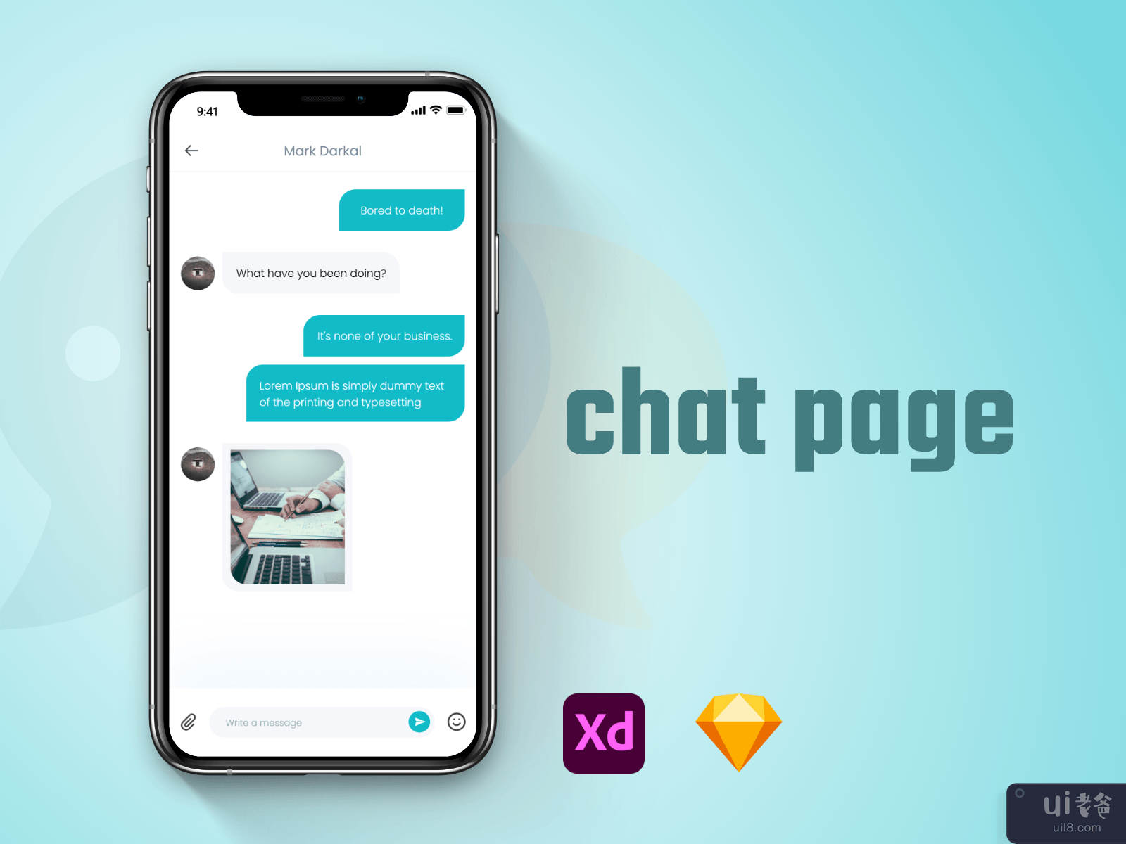 chat page
