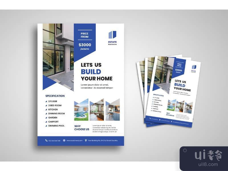 Flyer Template Build Your Home