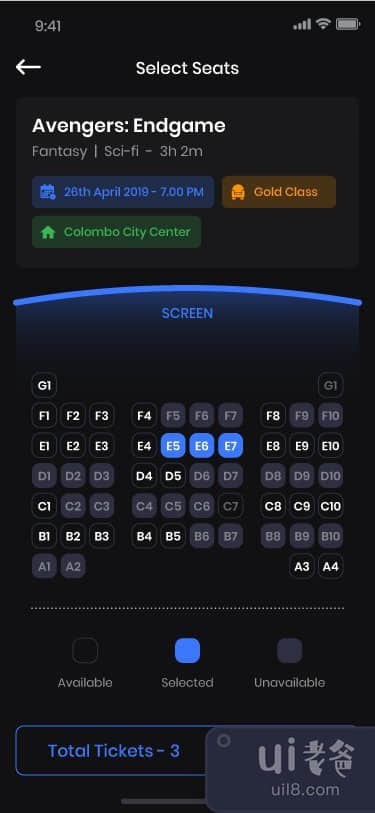 电影票预订应用程序(Movie Tickets Booking App)插图12