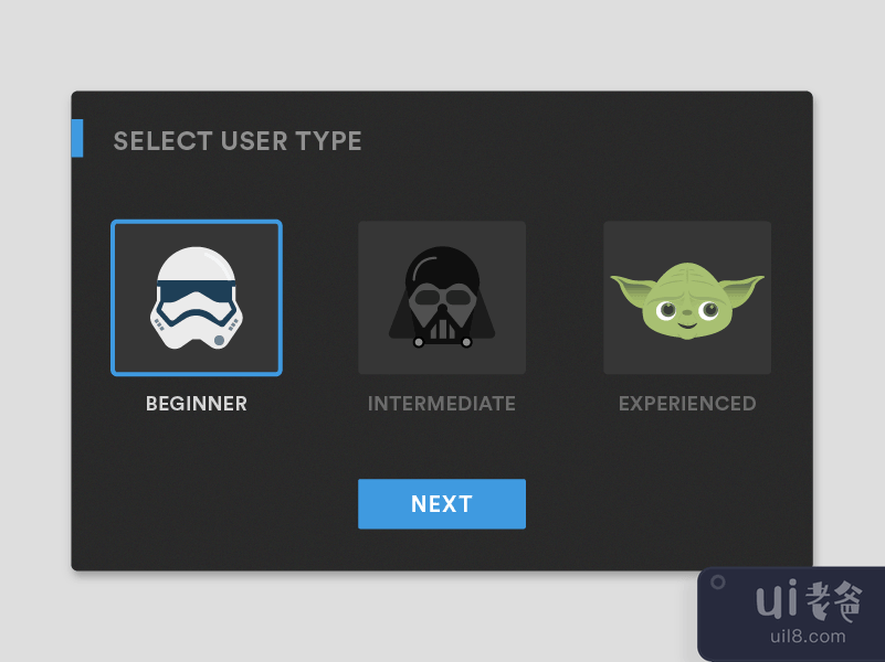 用户类型设计星球大战版(User Type Design Star Wars version)插图1