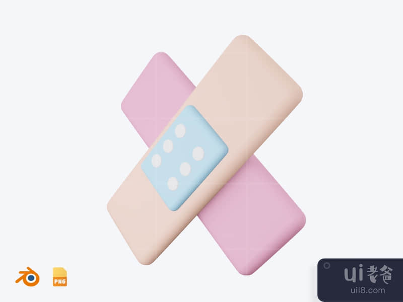 Bandage - 3D Medical Health icon pack