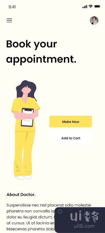 医生预约应用(doctor appointment app)插图