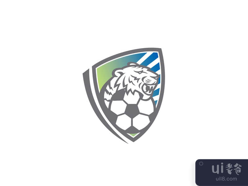 Tiger Soccer Ball Shield