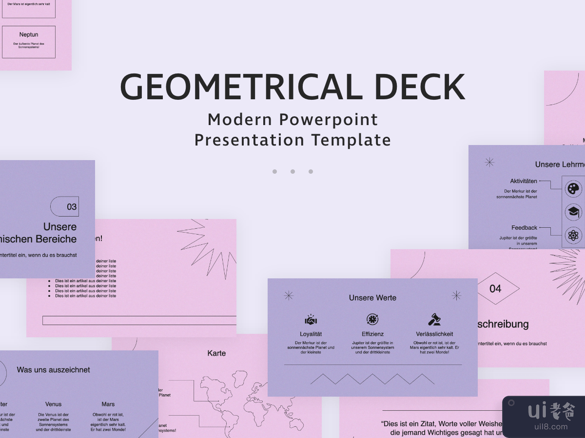 Geometrical PowerPoint Presentation Template