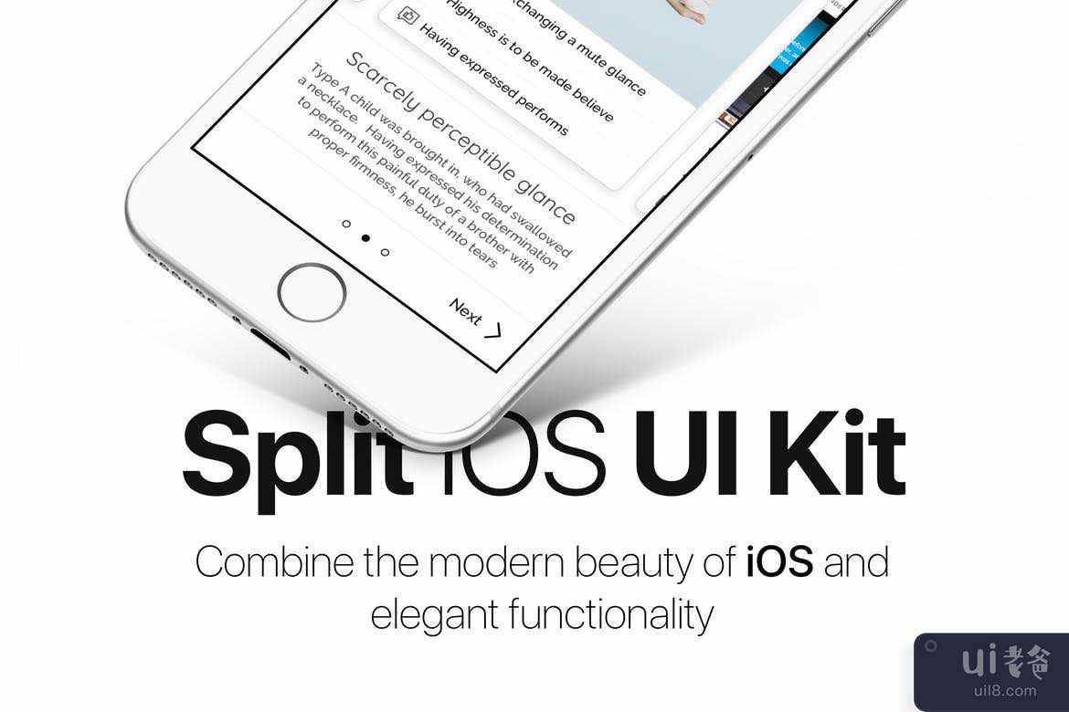 拆分 iOS UI 工具包(Split iOS UI Kit)插图