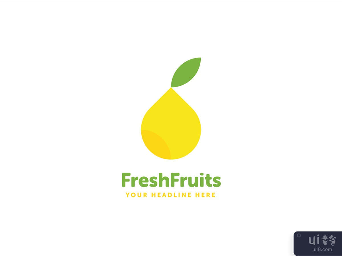 Fresh Fruits Logo Design