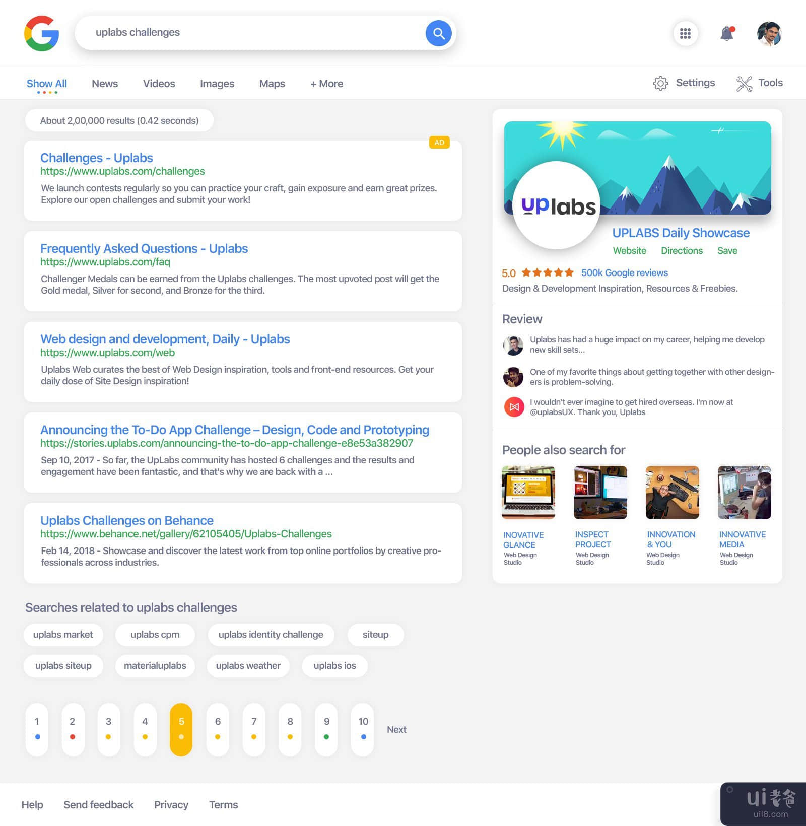 谷歌搜索引擎重新设计(Google Search Engine Redesign)插图1