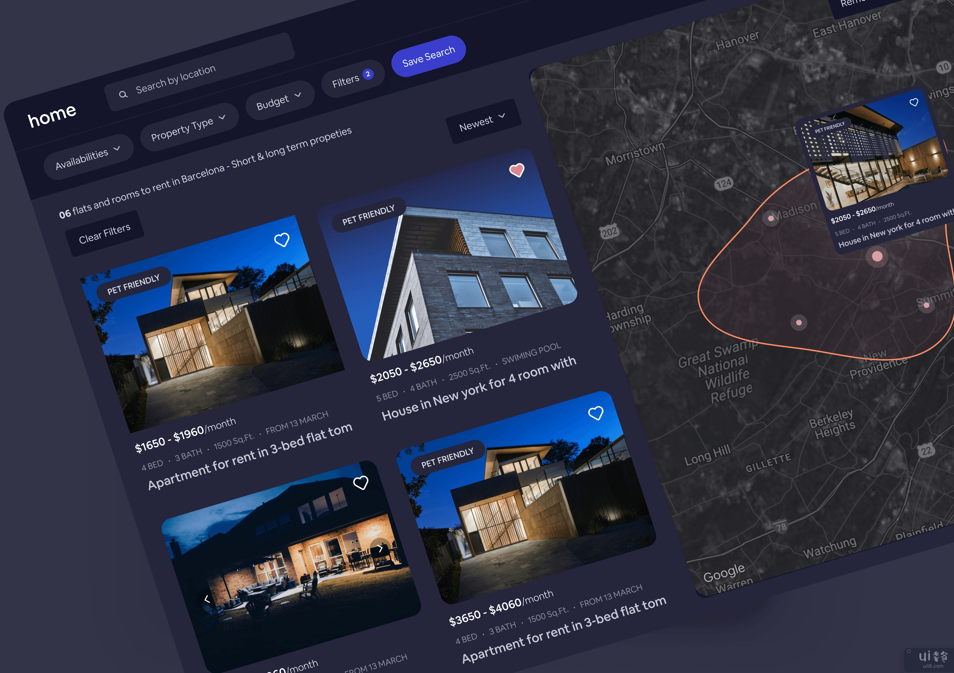 房地产仪表板(Real-estate Dashboard)插图