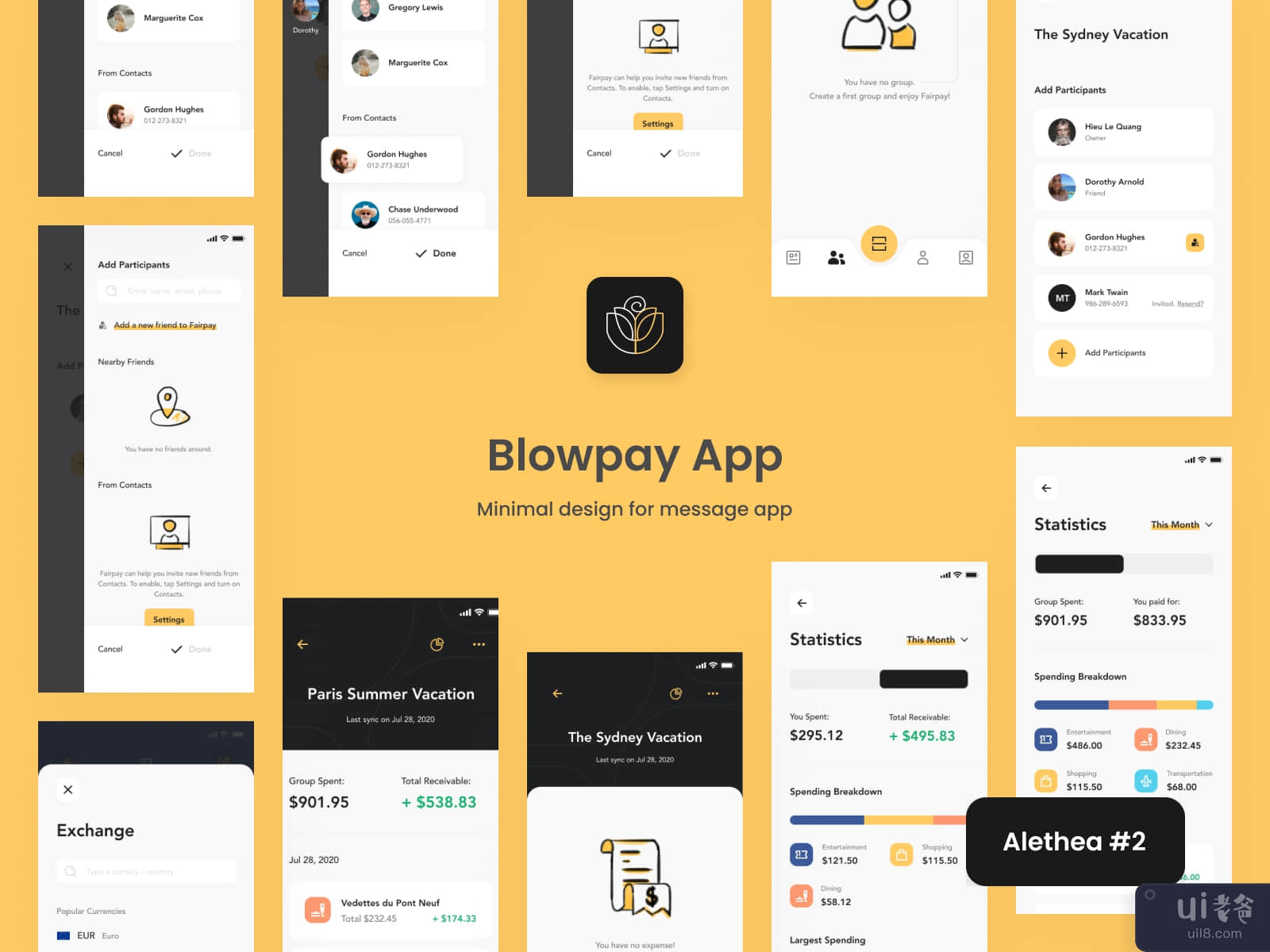 Blowpay App Ui Kit #4