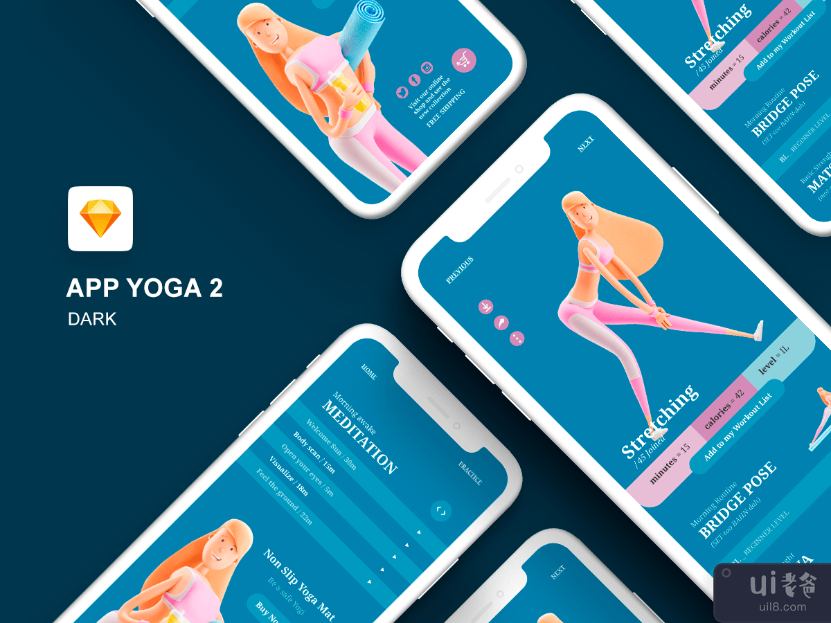 Yoga iOS Mobile App