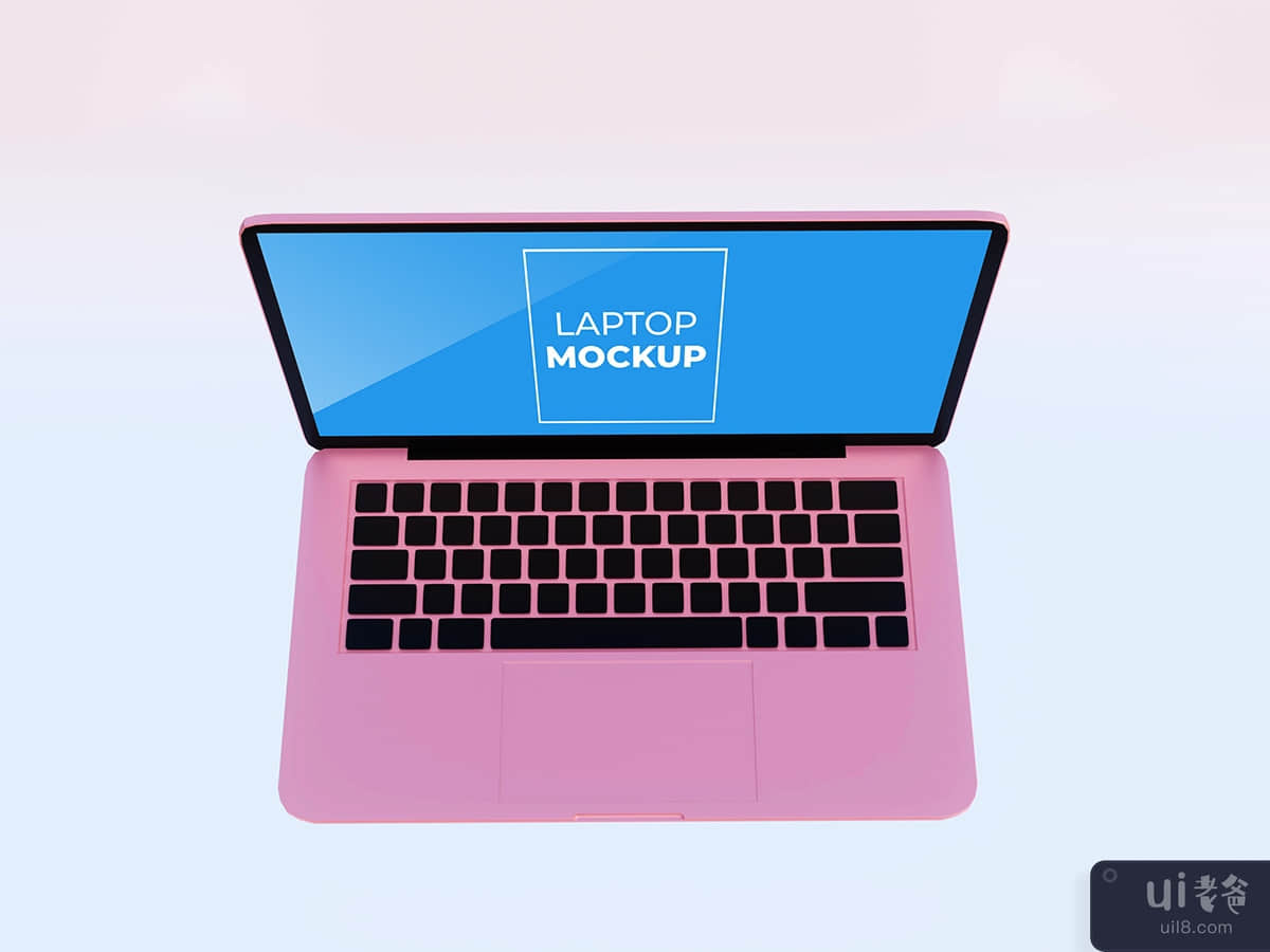 Laptop Mockups pink elegant