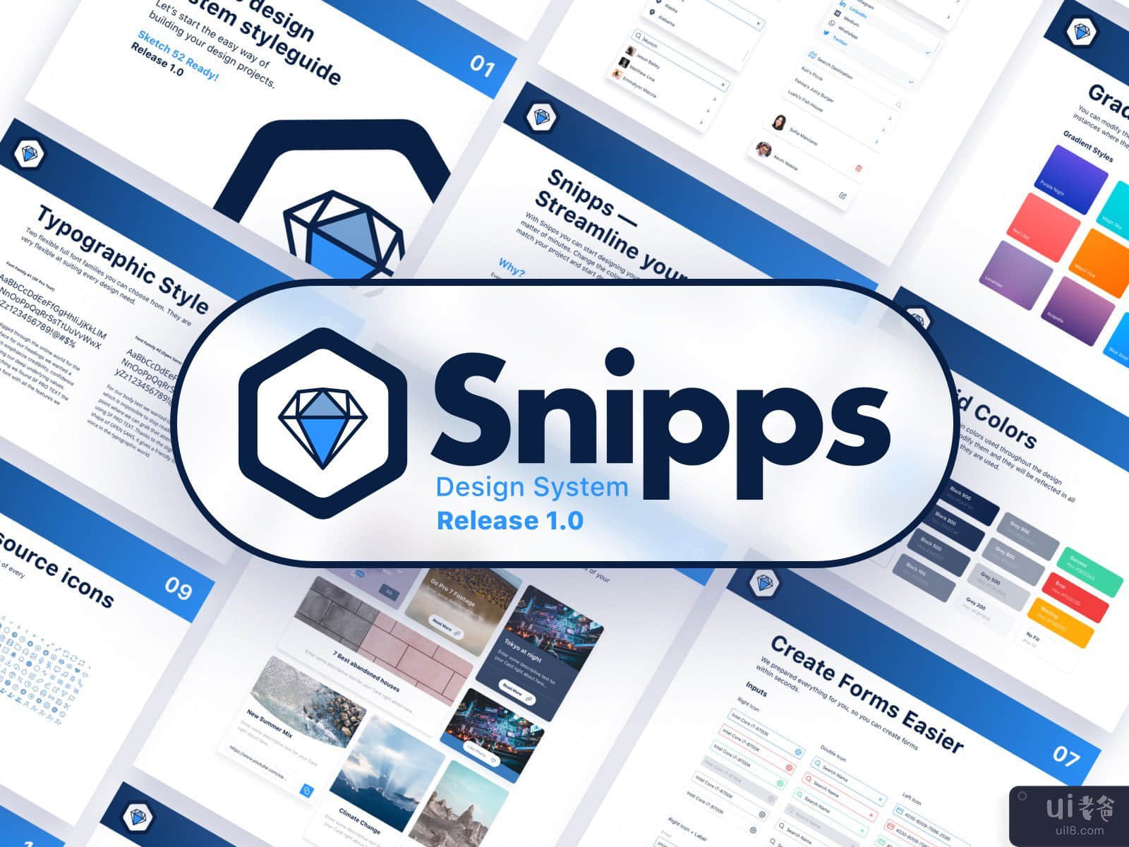  Snipps Design System (Release 1.0)