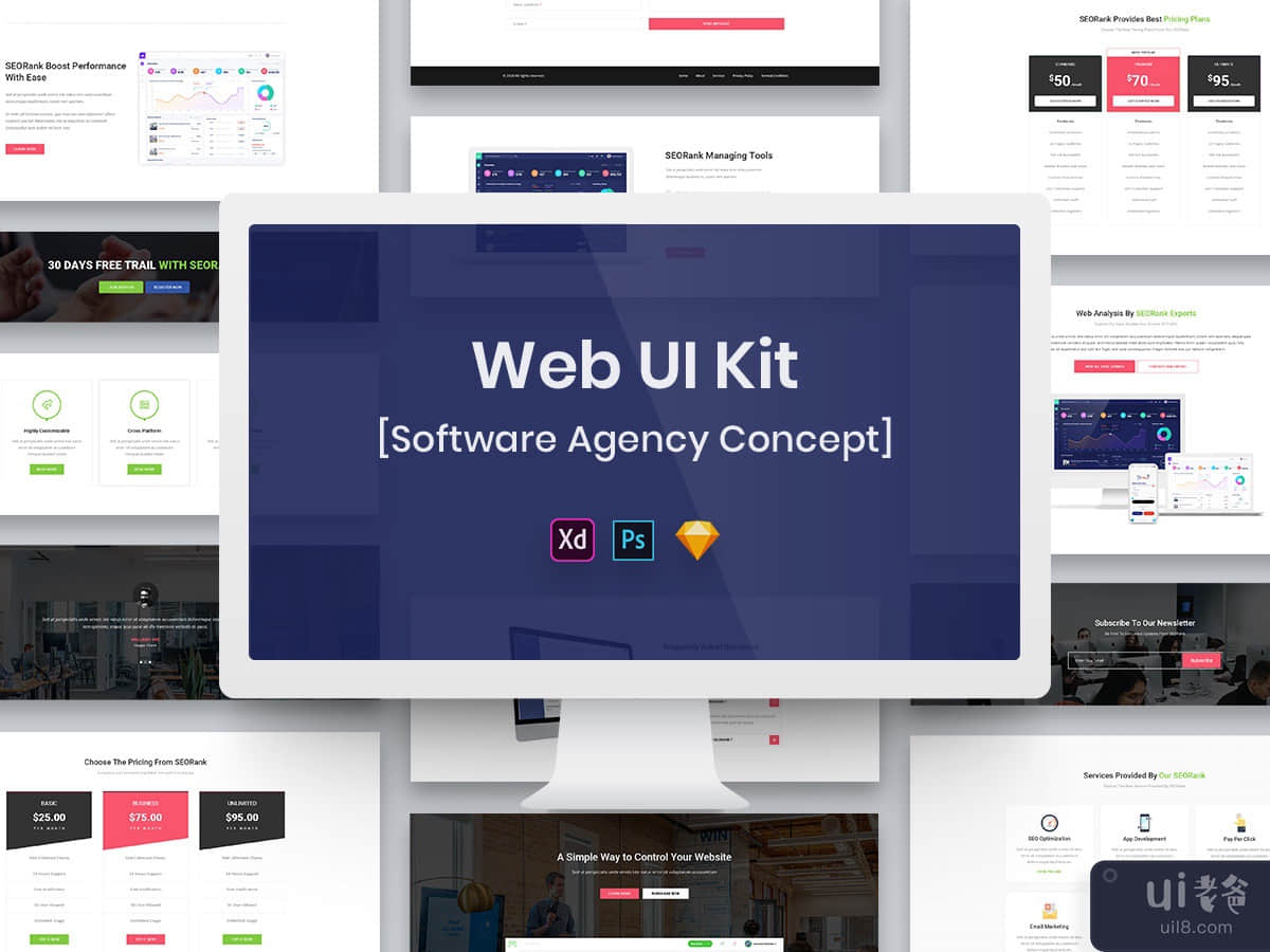 Software Agency Web UI Kit