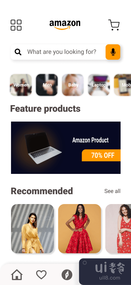 亚马逊应用重新设计(Amazon App redesign)插图