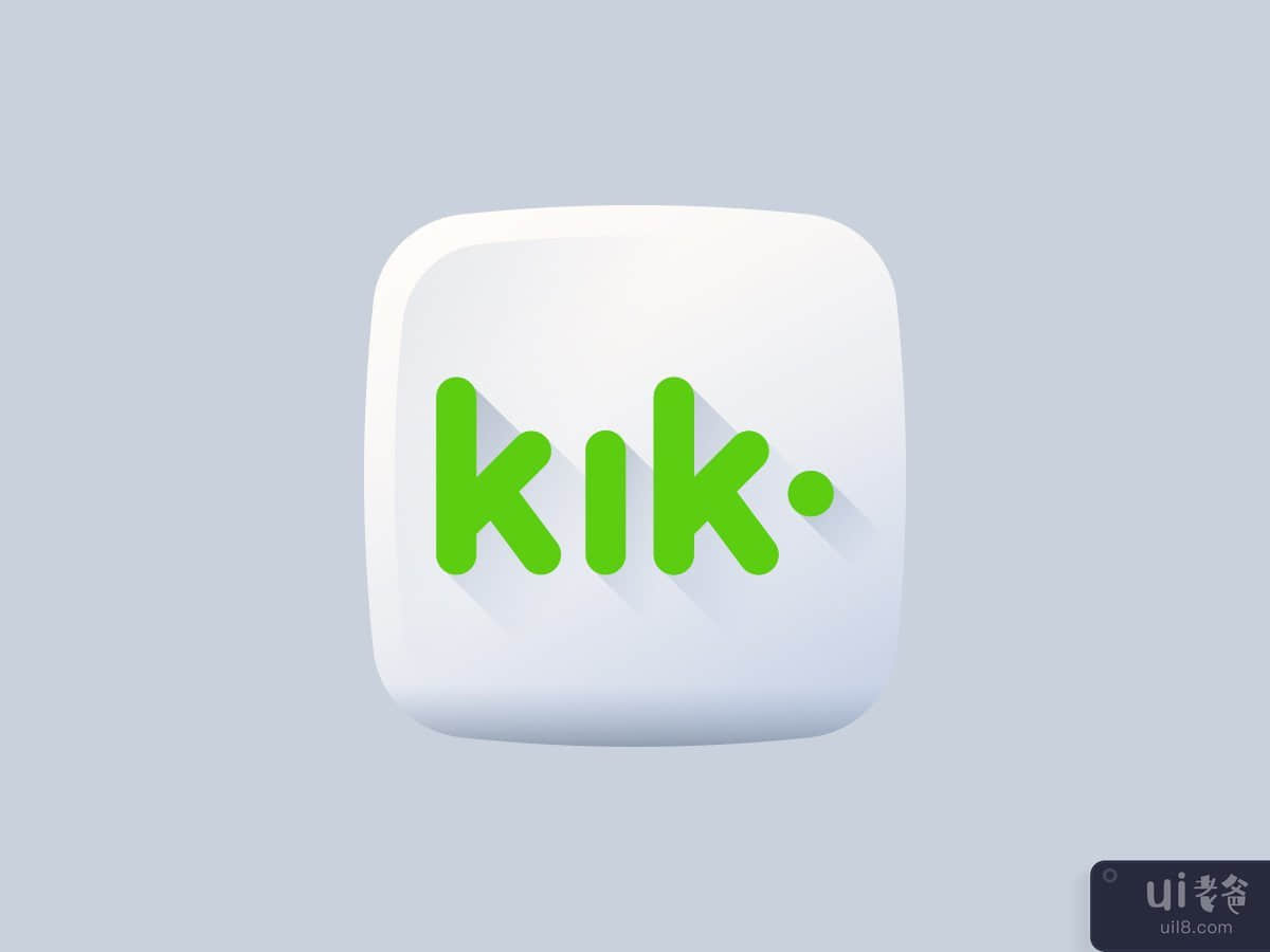 奇克标志(Kik Logo)插图1