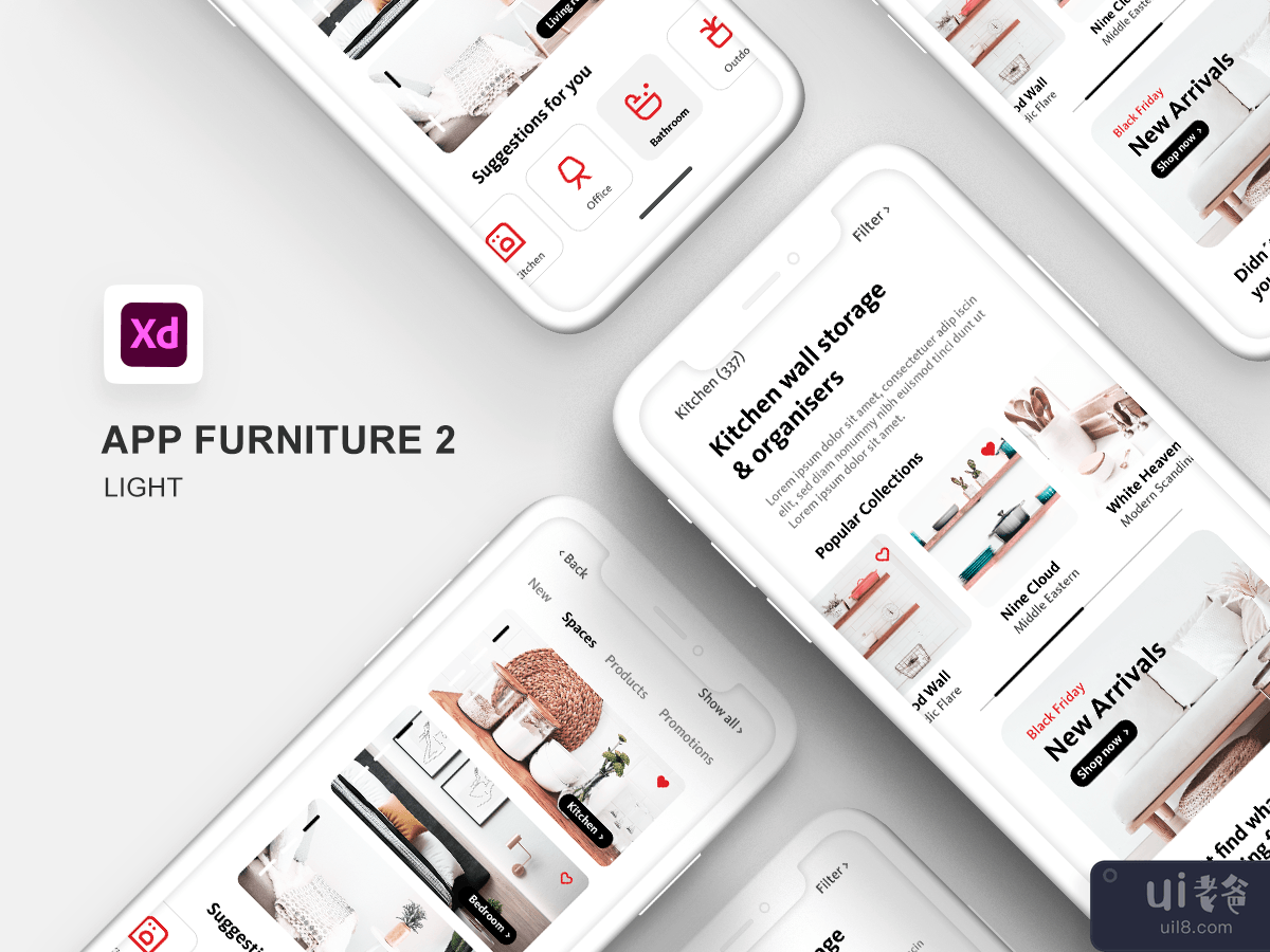 Furniture E-commerce iOS Mobile App