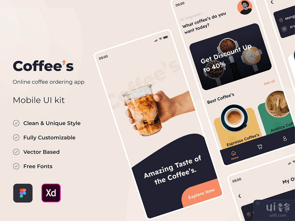 Online Ordering Coffee Shop Mobile Apps