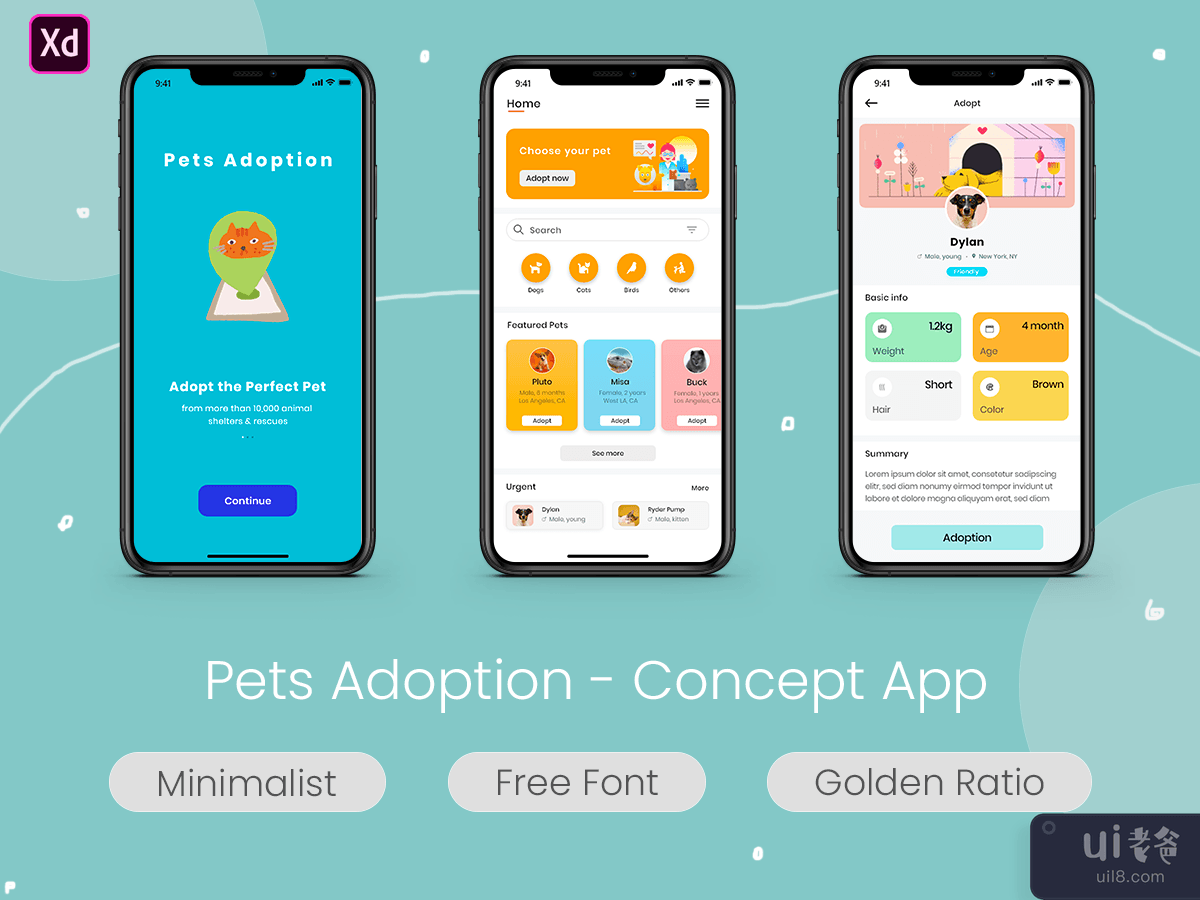 Pets Adoption - Concept App