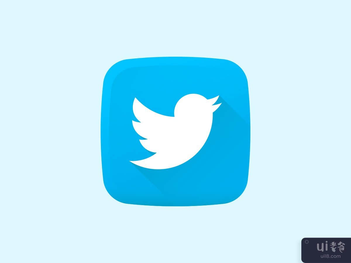推特徽标(Twitter Logo)插图1
