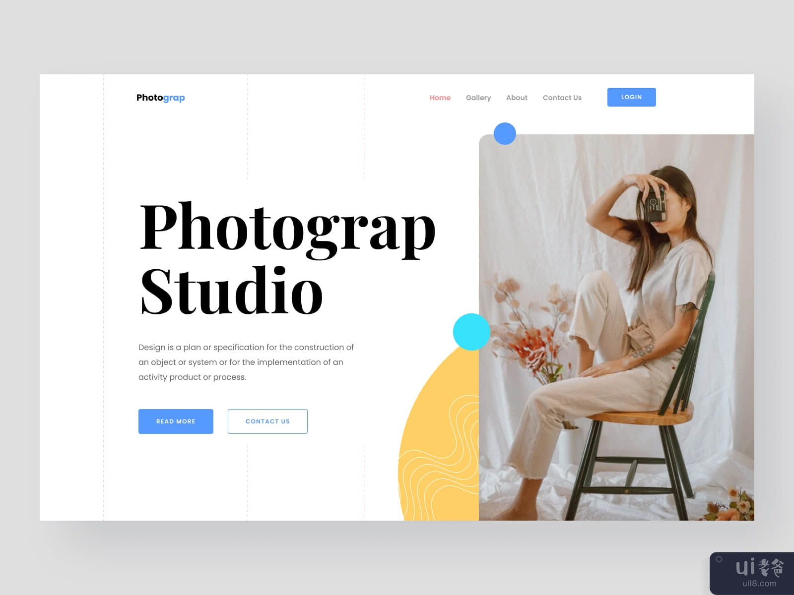 Photograp Studio Figma 📷