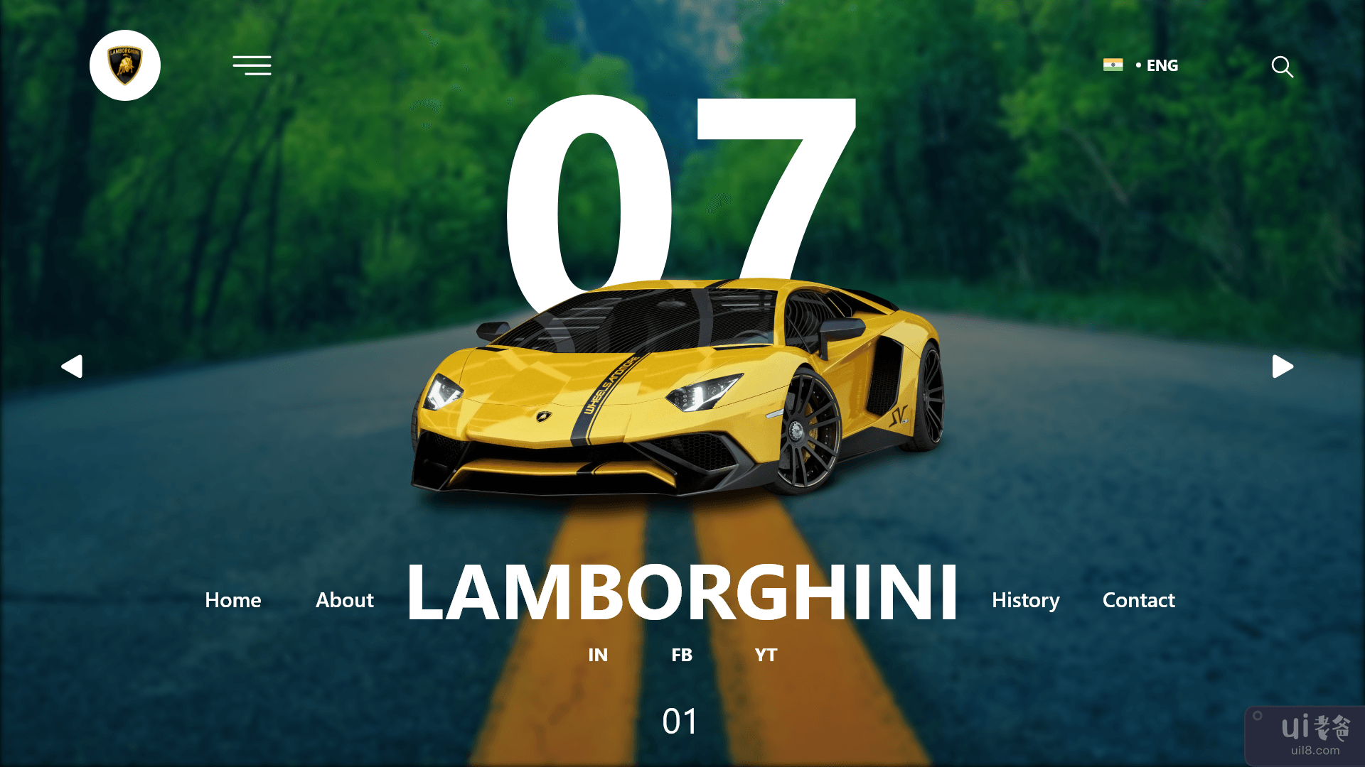 兰博基尼网(LAMBORGHINI Web)插图