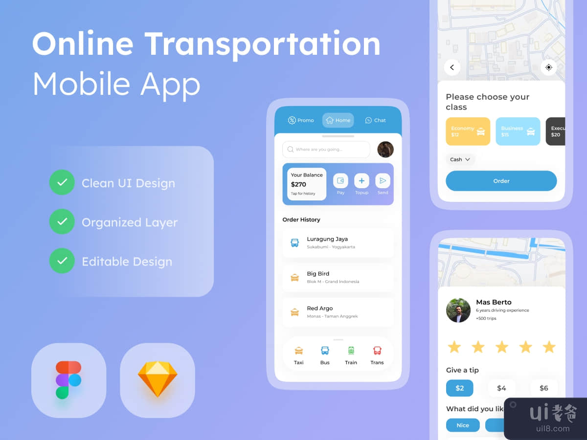 Online Transportation Mobile App