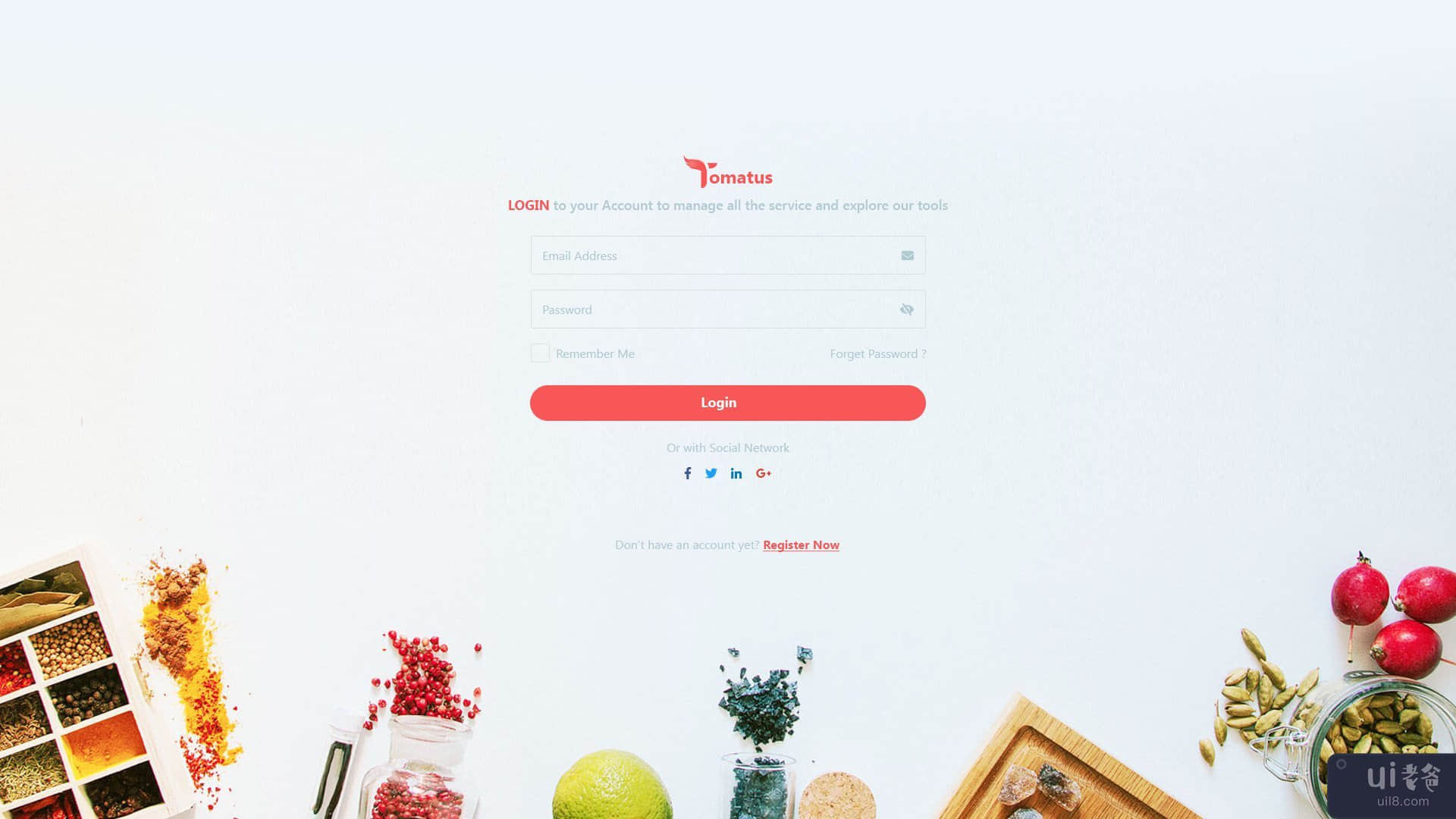 Tomatus-Restaurant 管理仪表板 UI 套件(Tomatus-Restaurant Admin Dashboard UI Kit)插图9
