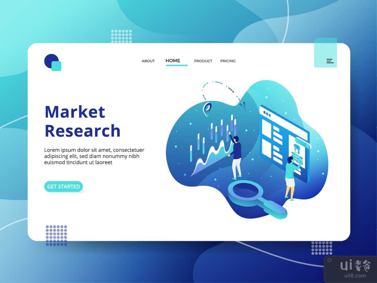 市场研究登陆页面(Market Research Landing Page)插图