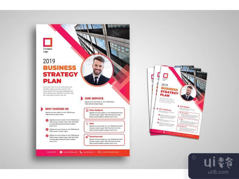 Flyer Template Business Strategy