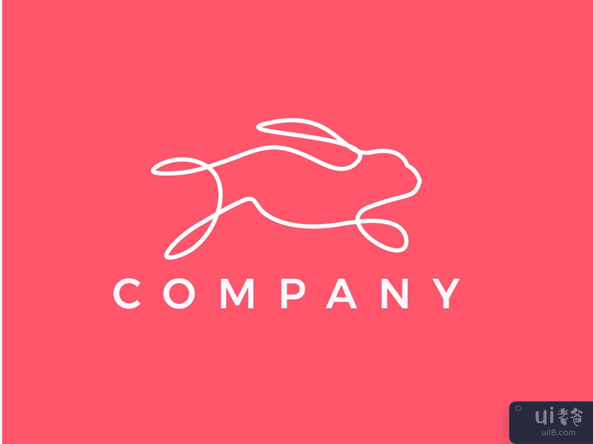 Rabbit Run Logo Template