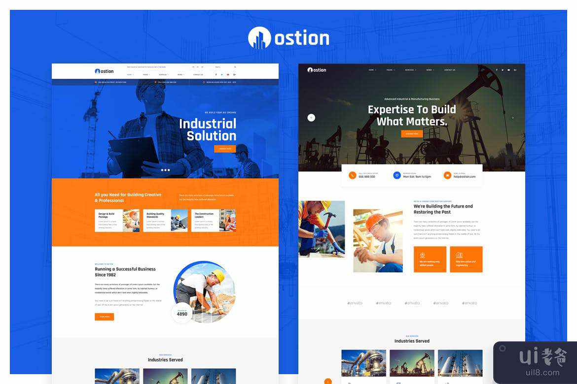 Ostion-建筑和工业公司 PSD(Ostion - Construction & Industry Company PSD)插图