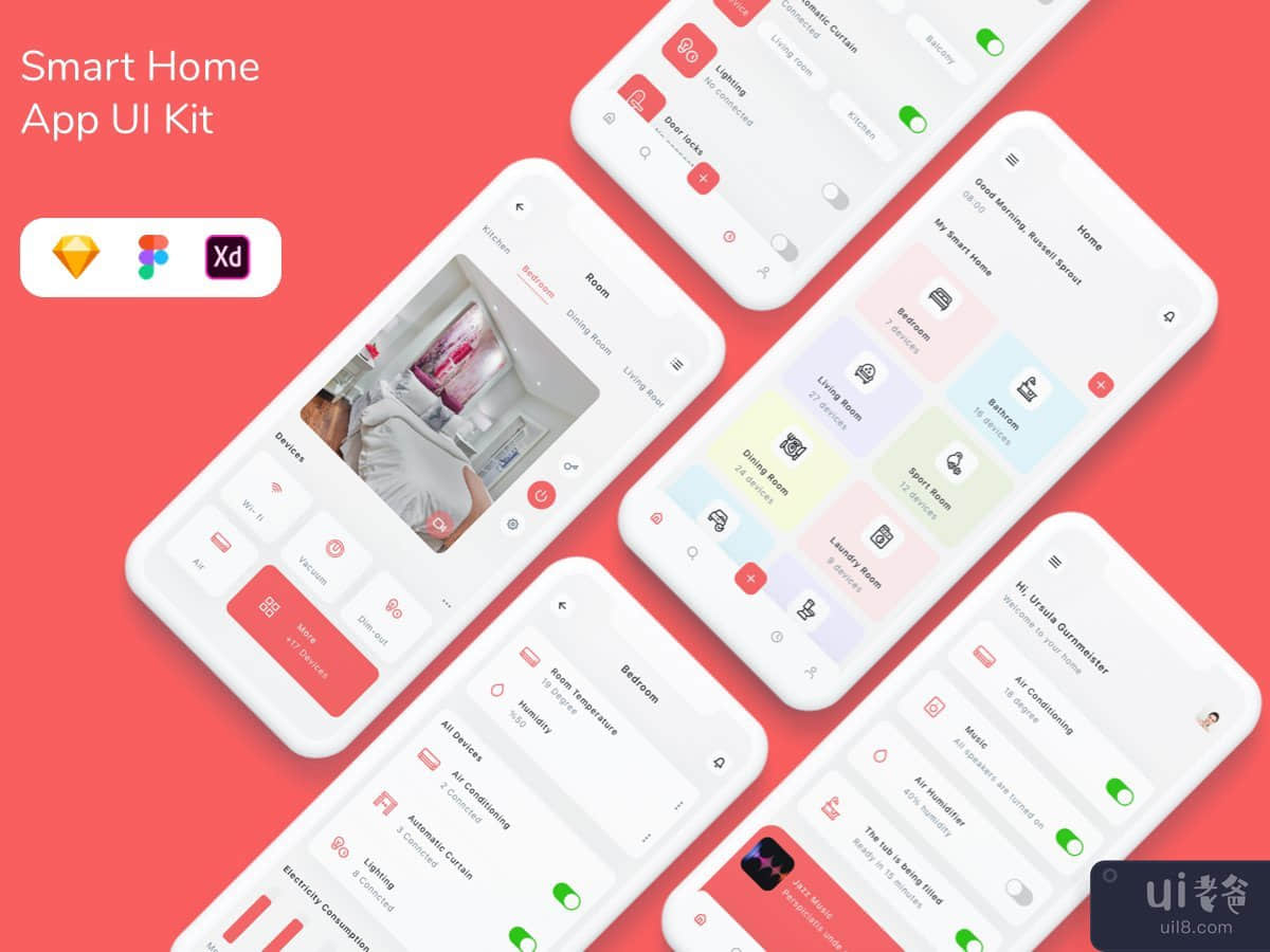 Smart Home App UI Kit