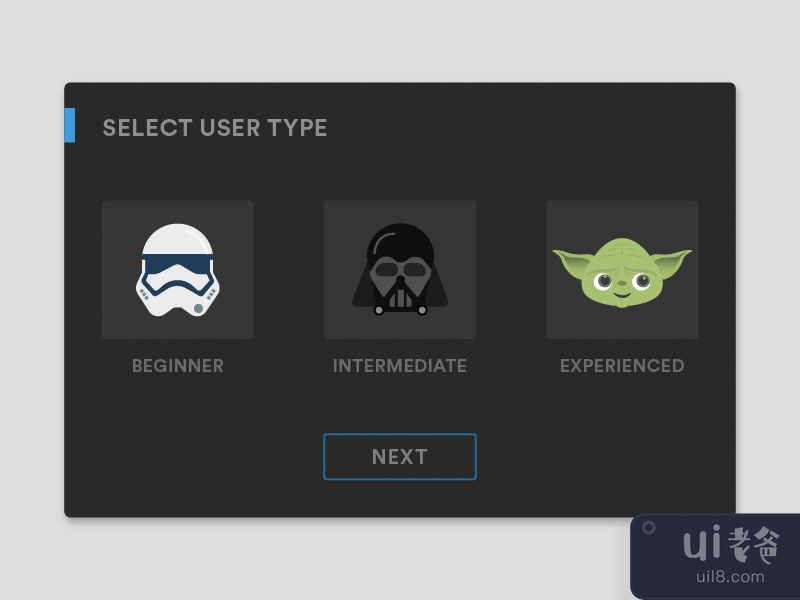 用户类型设计星球大战版(User Type Design Star Wars version)插图