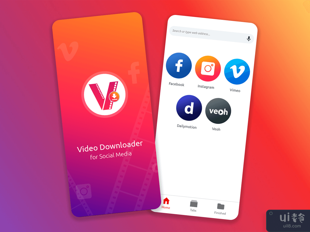 Video Downloader App UI_UX