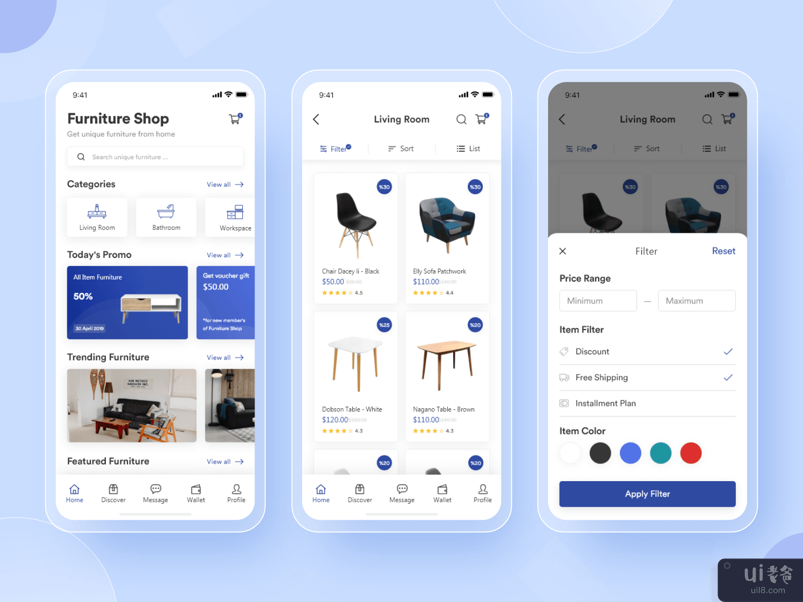Furniture iOS App