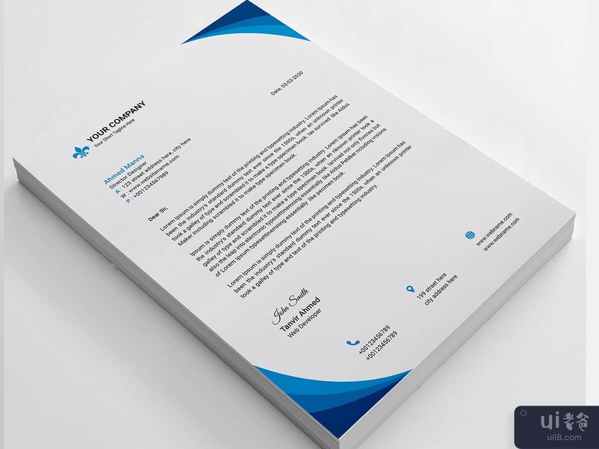 Business Letterhead Design