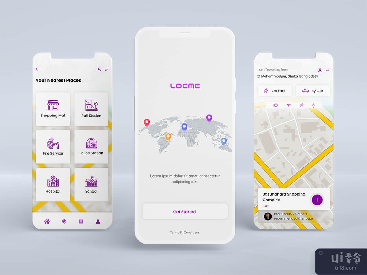 Waze Mobile  Apps Design
