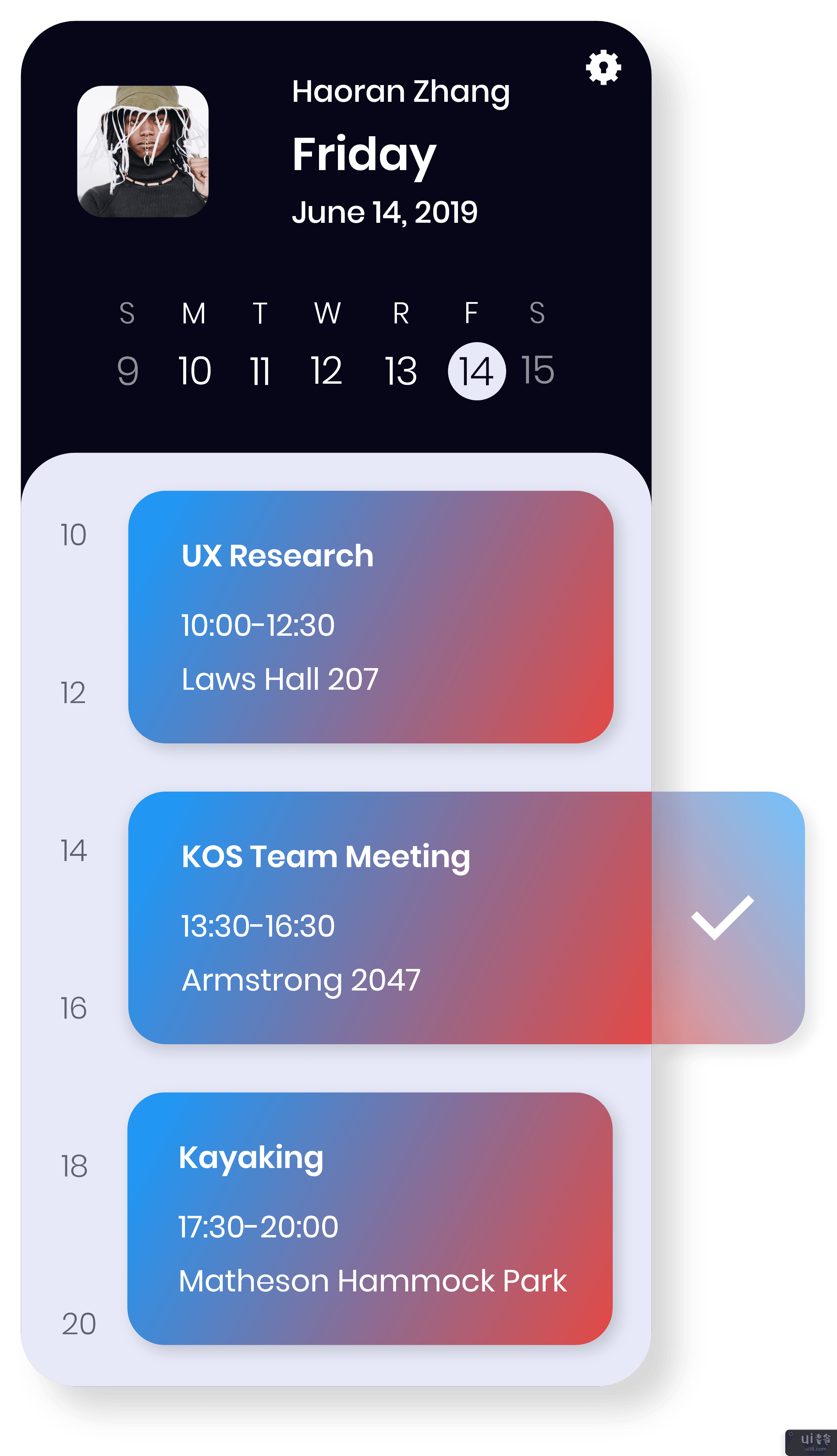 日历应用(Calendar App)插图