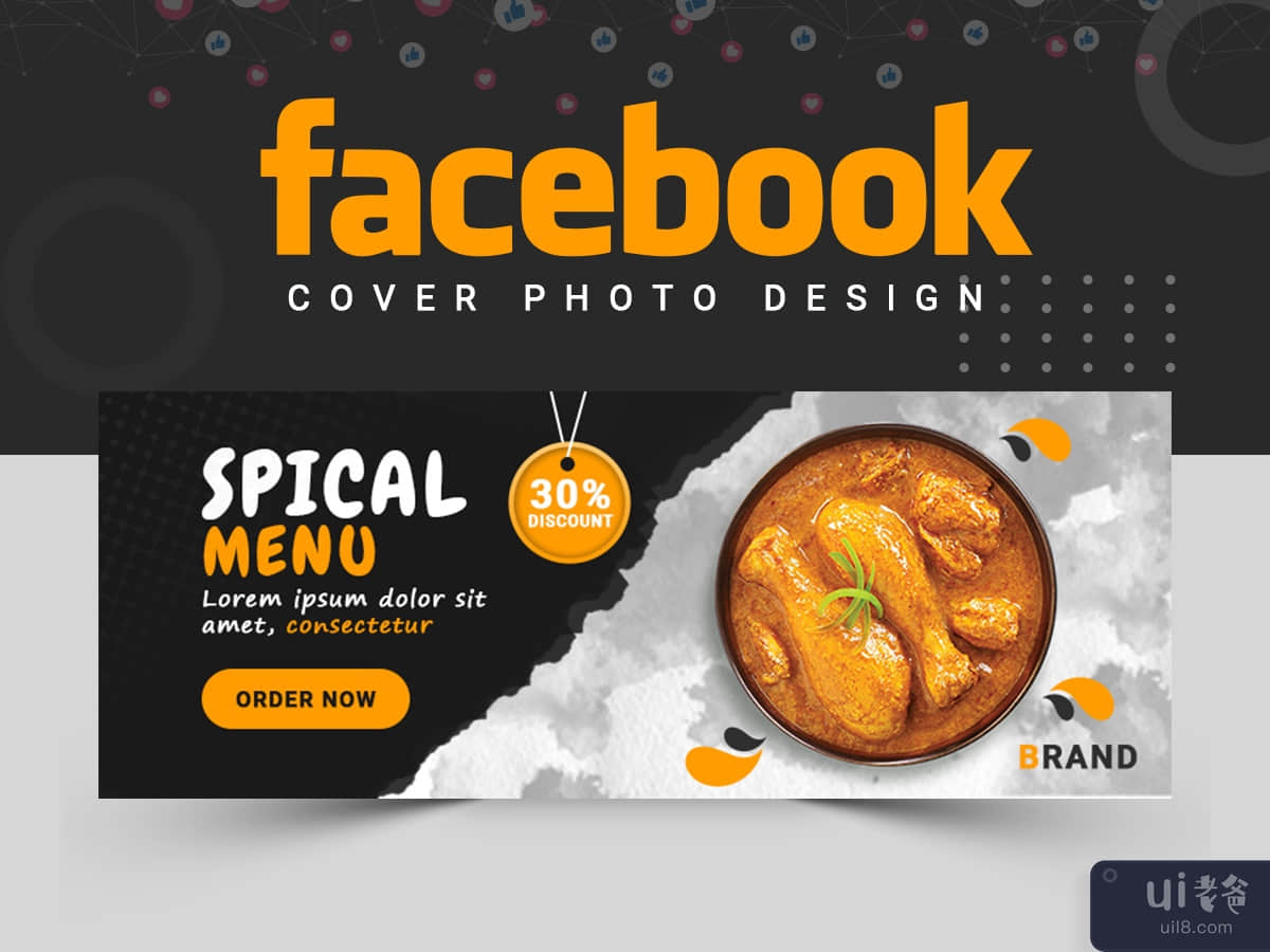Food and Restaurant Facebook Cover