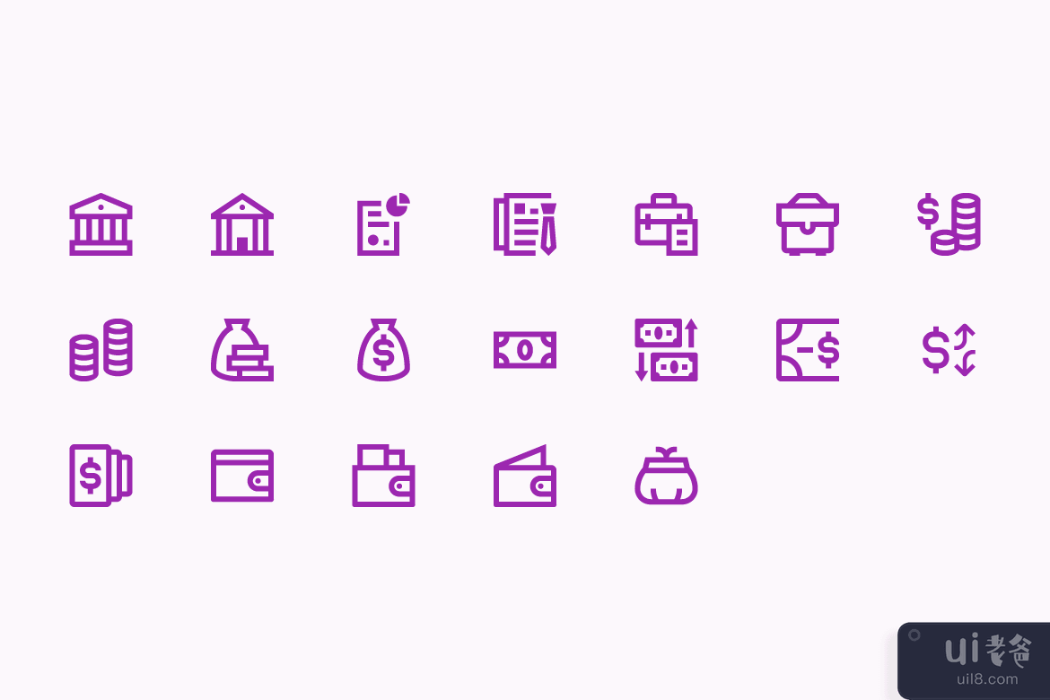 金融图标(Finance Icons)插图