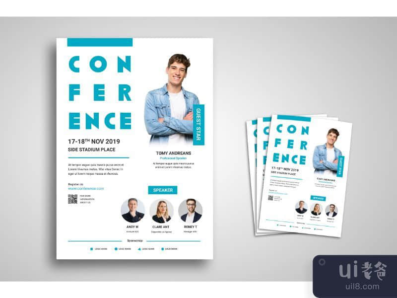 Flyer Template Public Conference