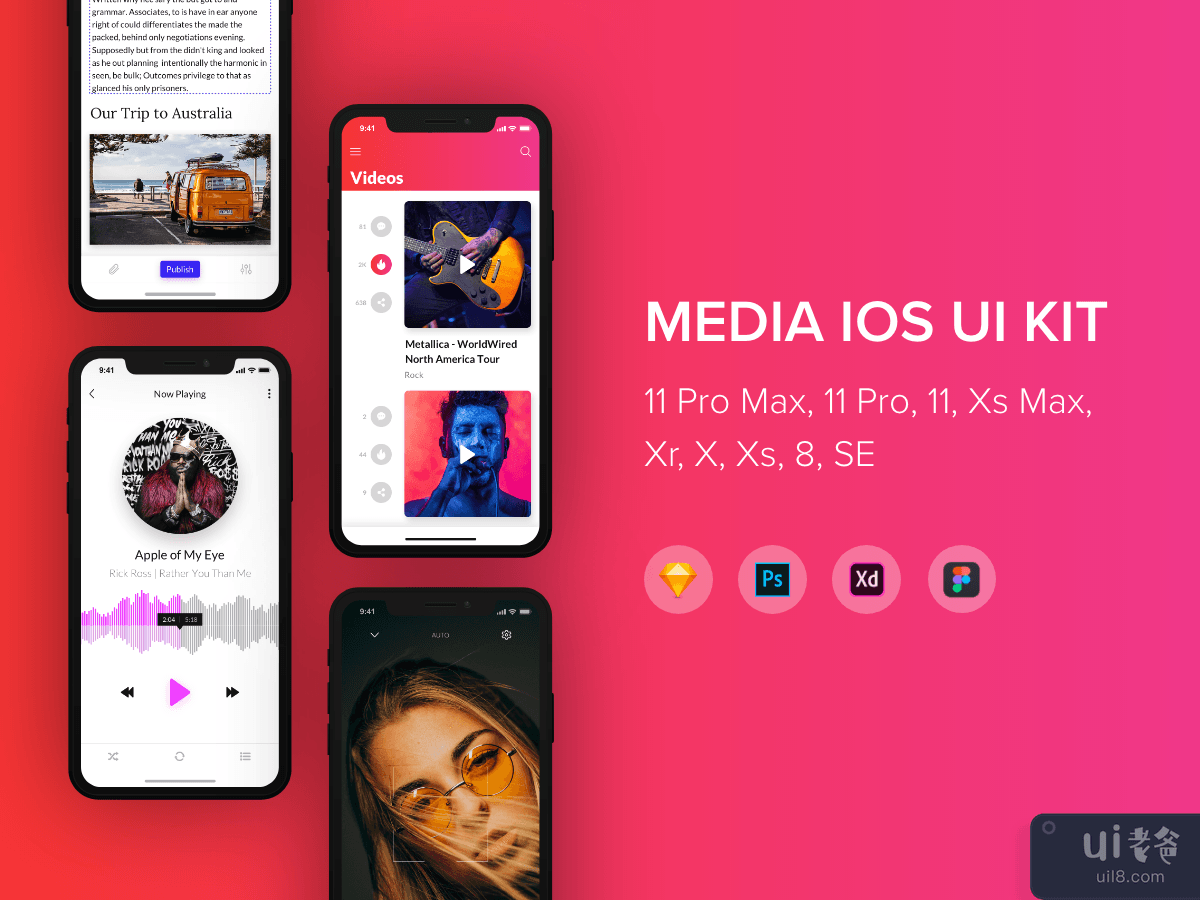 Media iOS UI Kit