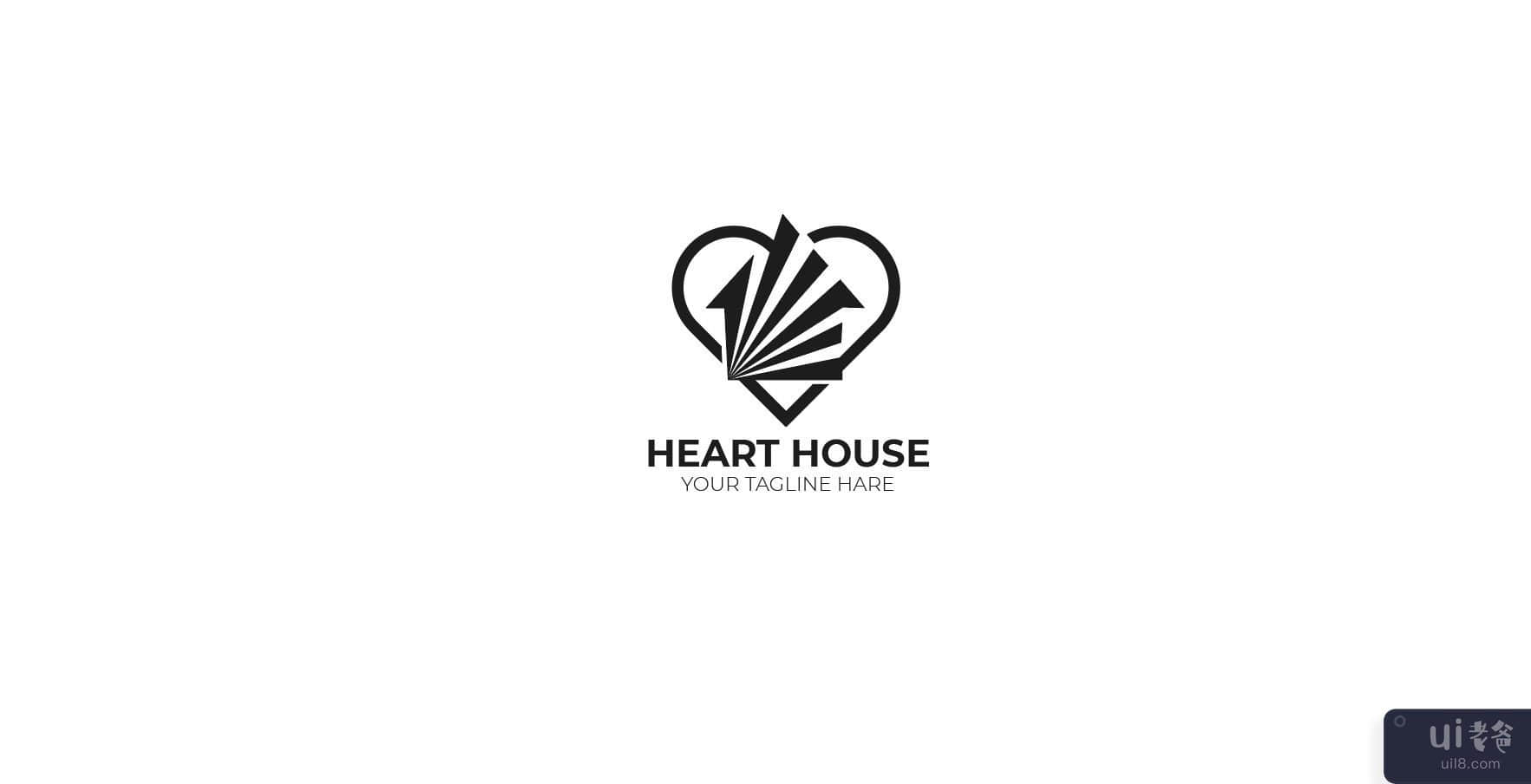 心之家徽标(Heart House logo)插图1