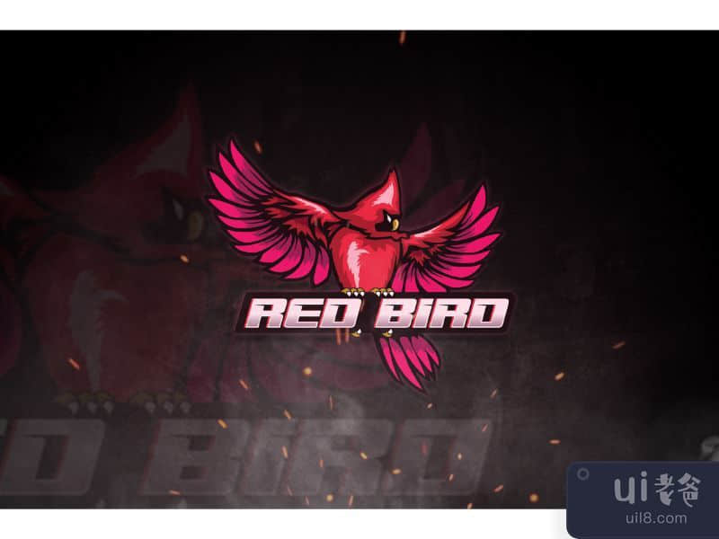 Esport Logo Red Bird