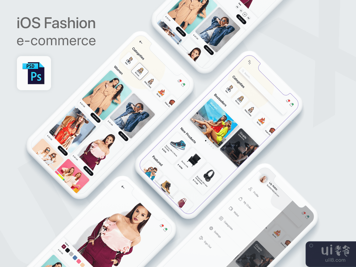 时尚电商 - iOS(Fashion e-commerce - iOS)插图2