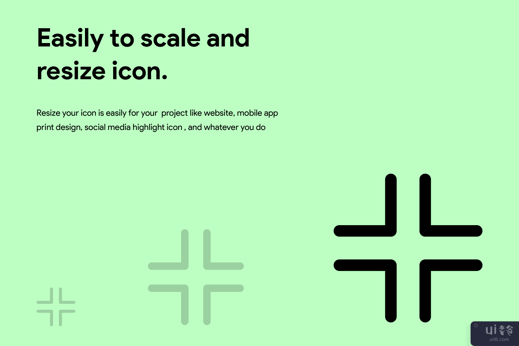 Kawaicon - 50 Grid V2 字形图标(Kawaicon - 50 Grid V2 Glyph Icon)插图2