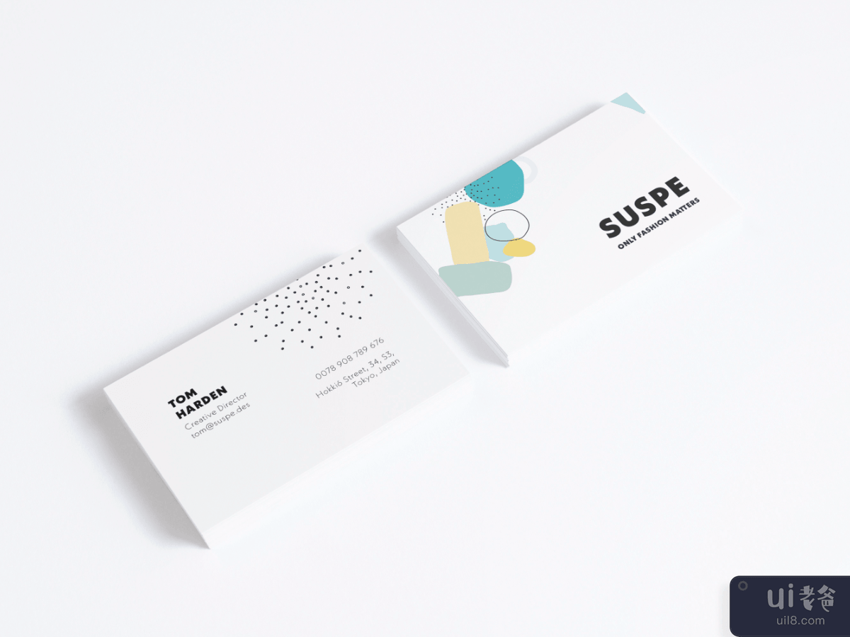 Modern Start-up Business Card Design
